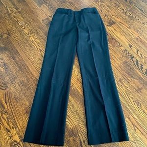 Club Monaco Black Wool Blend Trousers/Pants (0)